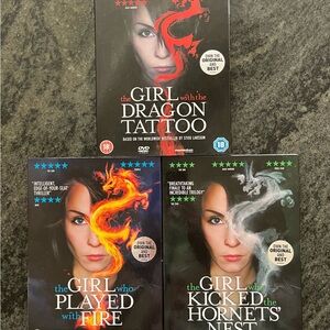 Girl with the Dragon Tattoo DVD set, new